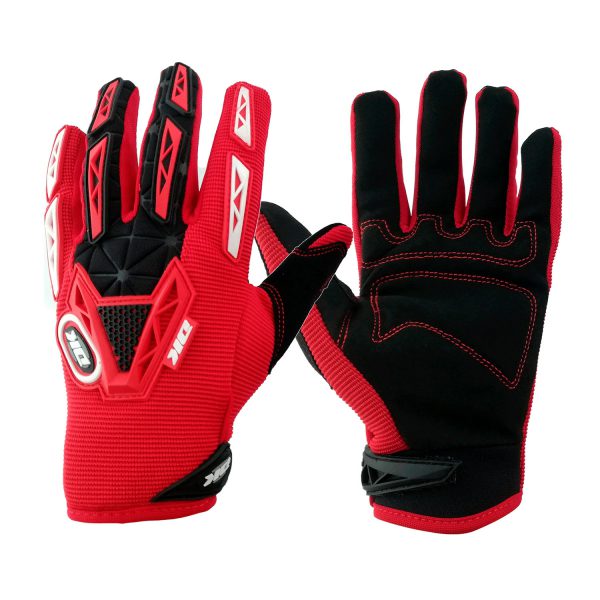 GUANTE LARGO ROJO DK CE-03 TALLA XL